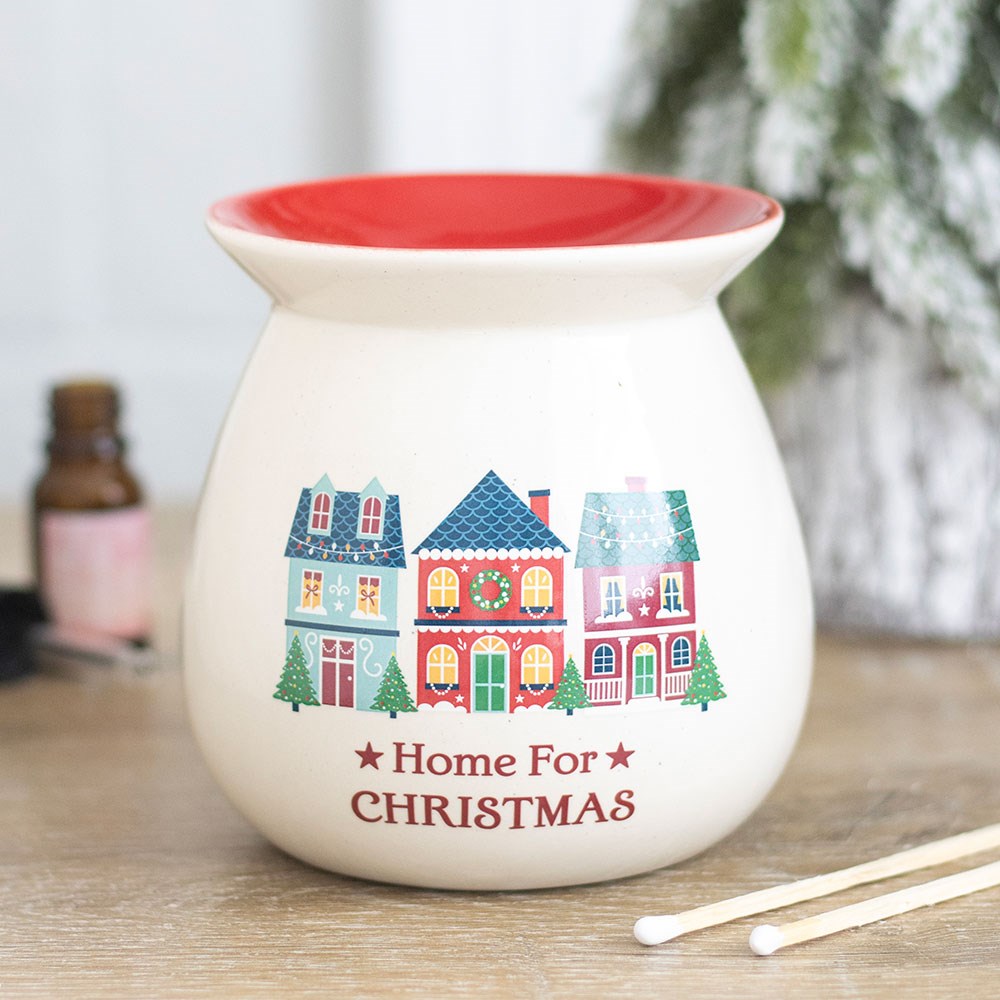 Home For Christmas Oil Burner &amp; Wax Warmer