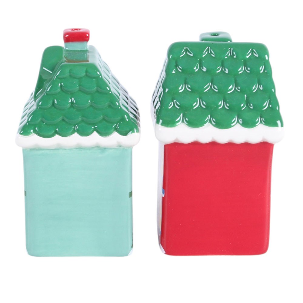 Christmas House Salt &amp; Pepper Shakers