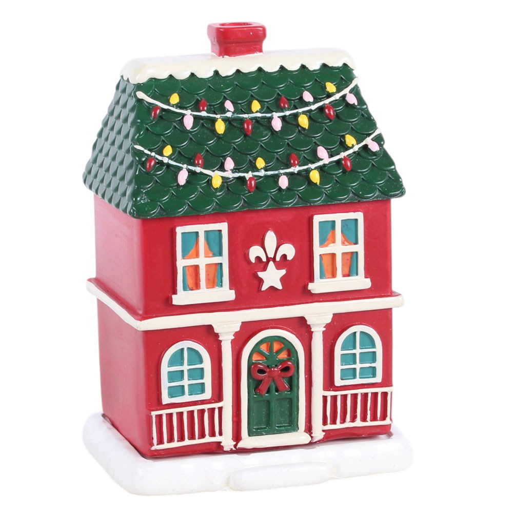Christmas House Incense Cone Burner