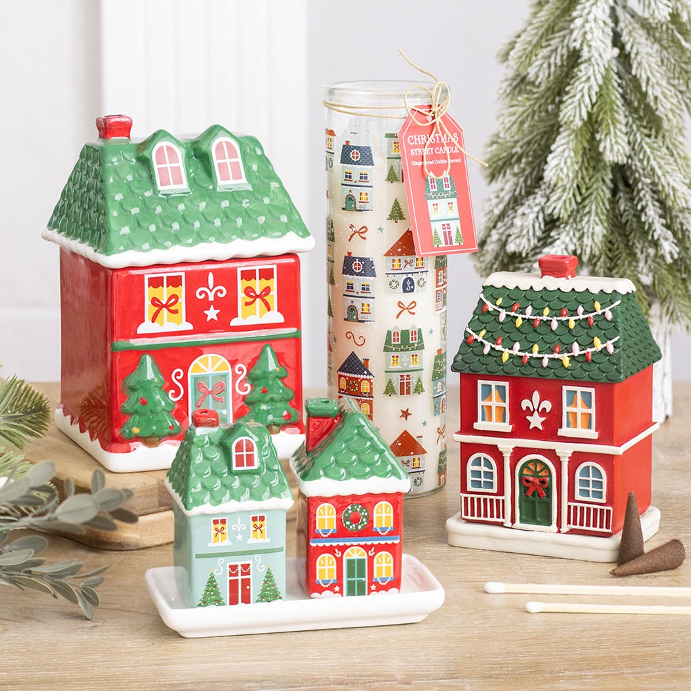 Christmas House Oil Burner