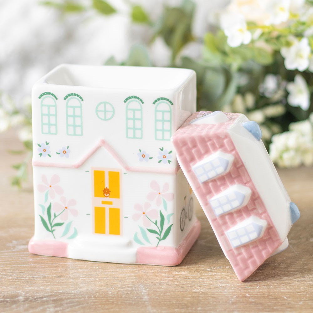Pastel House Oil Burner &amp; Wax Warmer