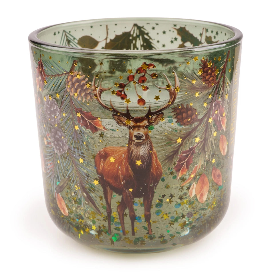 BACK SEPT Pine Forest LED Glass Candle