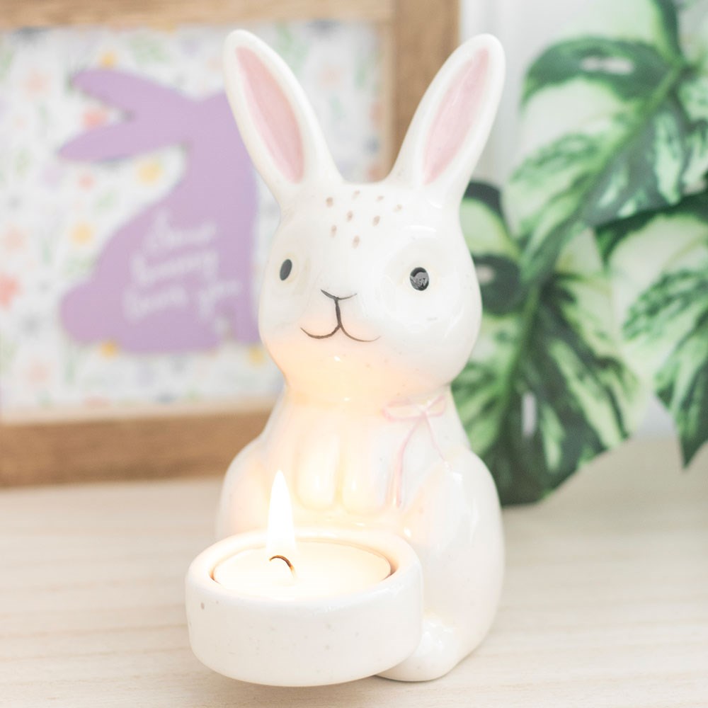 Bunny Rabbit Shaped Tealight Holder