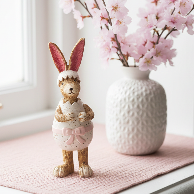 Jasper Rabbit in Egg Costume
