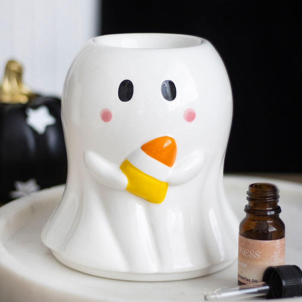 Candy Corn Ghost Oil &amp; Wax Warmer