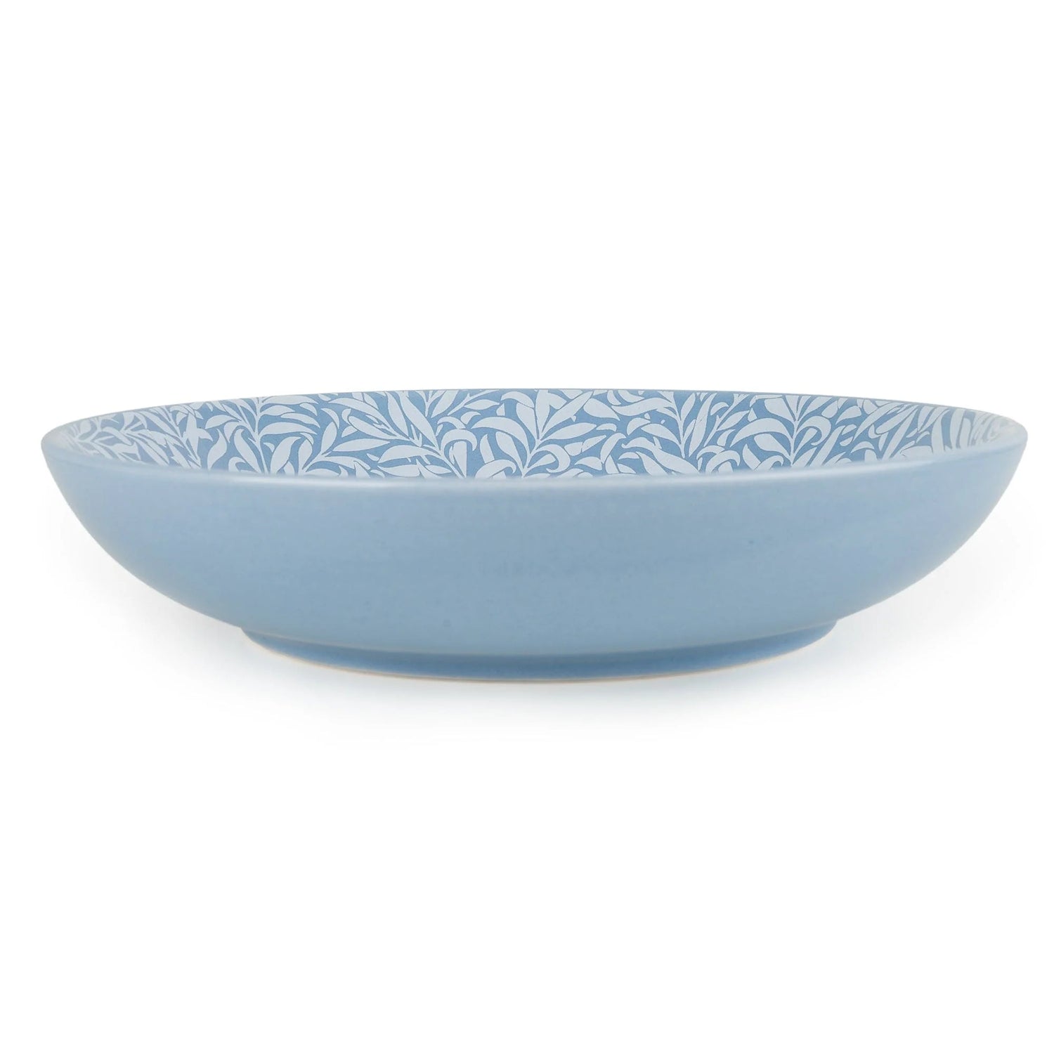 Blue Leafy Trellis Bowl