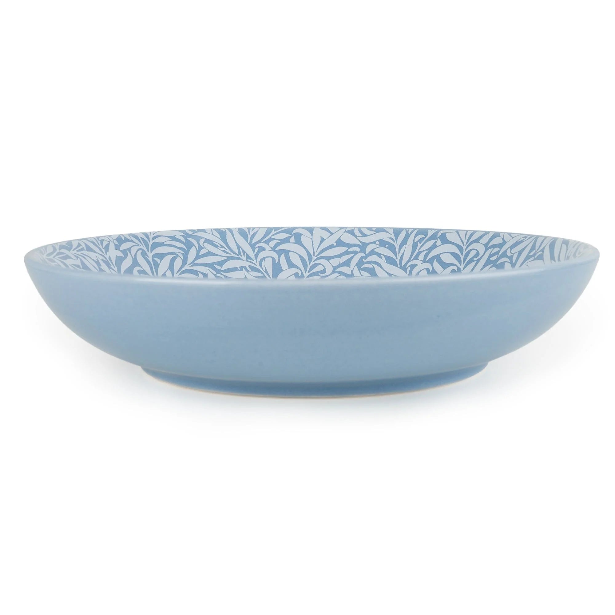 Blue Leafy Trellis Bowl