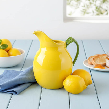 Lemon Reactive Glaze Jug