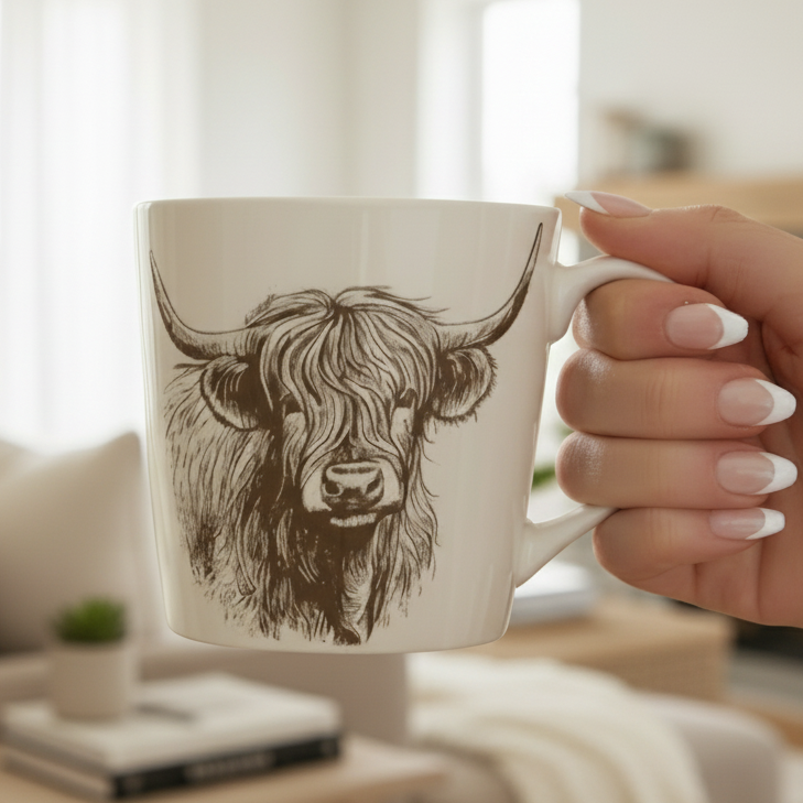 Highland Cow Mug