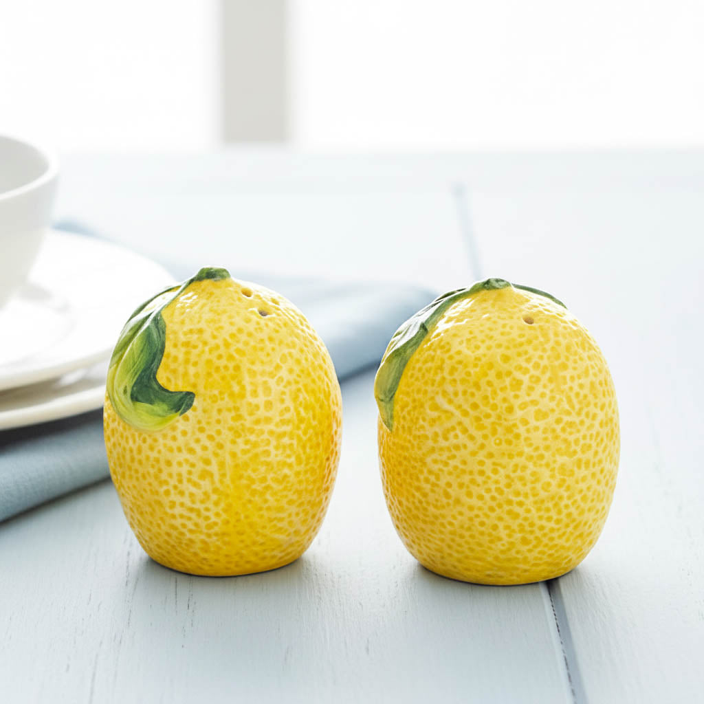 Lemon Salt &amp; Pepper Shakers