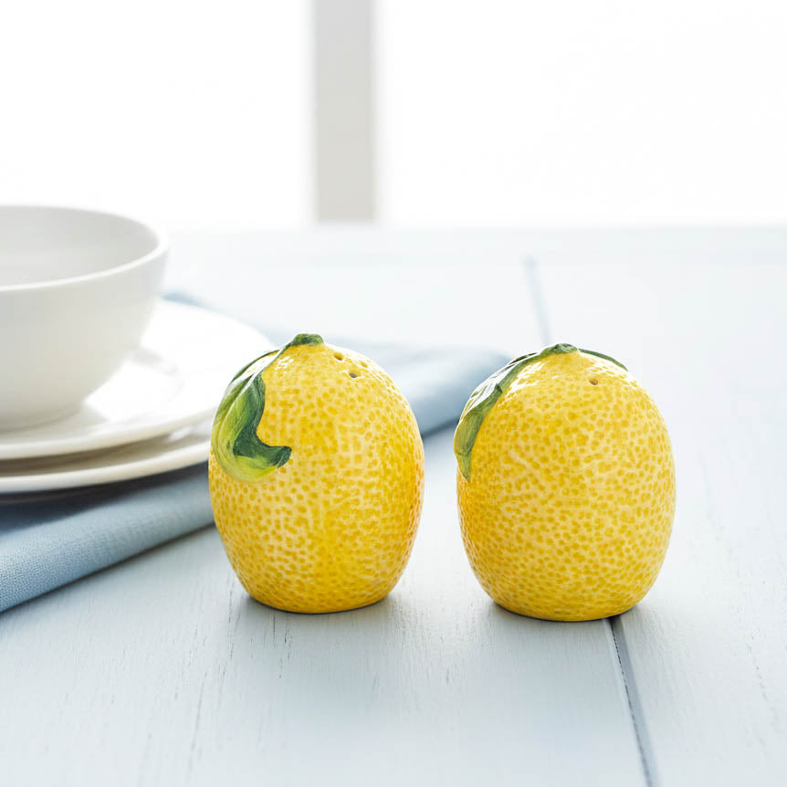 Lemon Salt &amp; Pepper Shakers