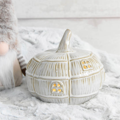 Natural LED Pumpkin House