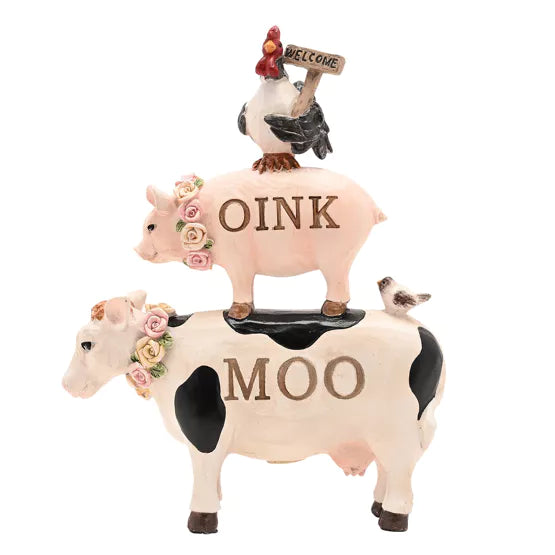 Stacking Farm Animals Ornament