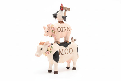 Stacking Farm Animals Ornament
