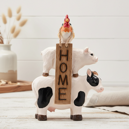 Home Stacking Farm Animals Ornament