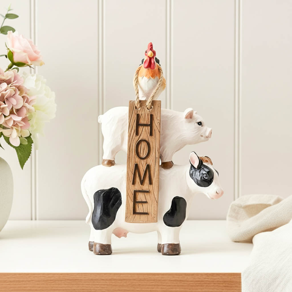 Home Stacking Farm Animals Ornament