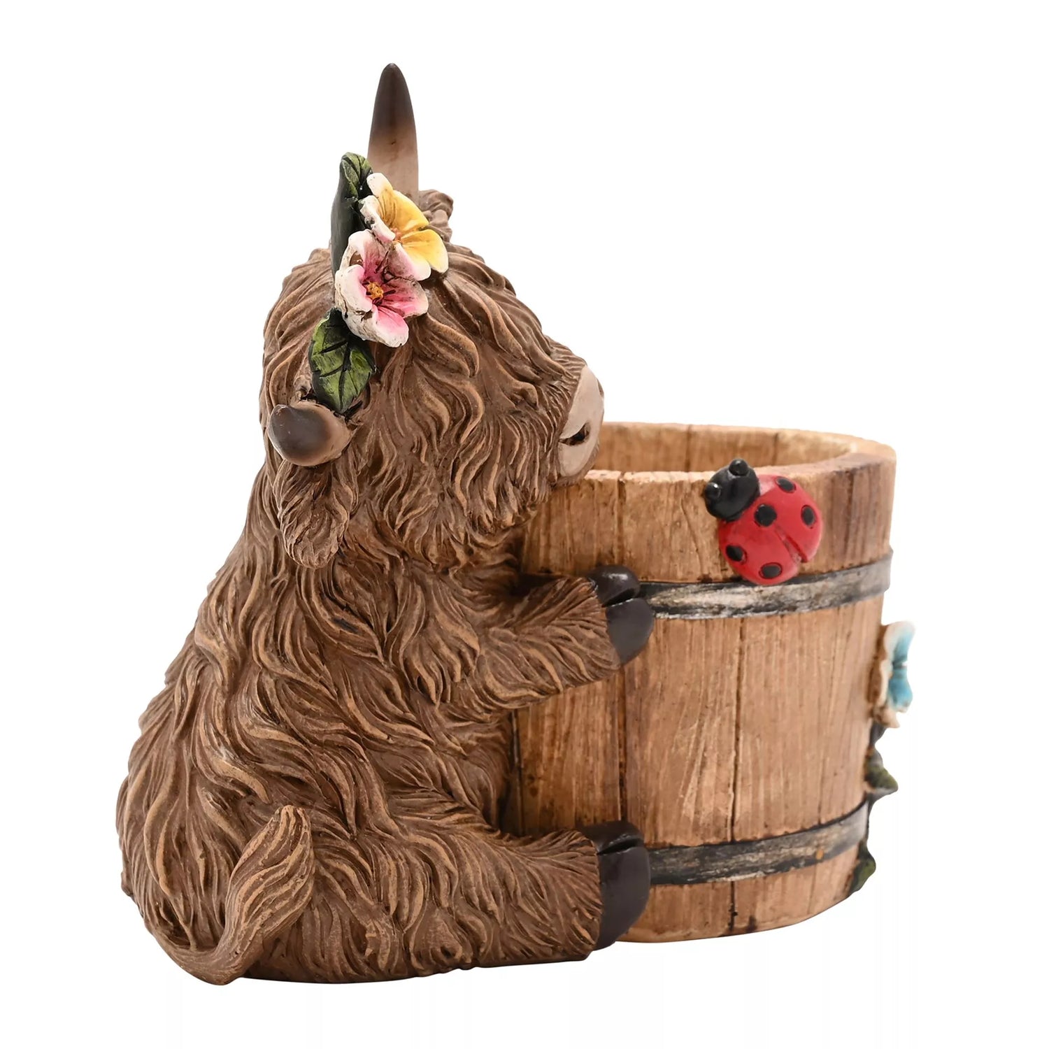 Small Highland Cow Planter