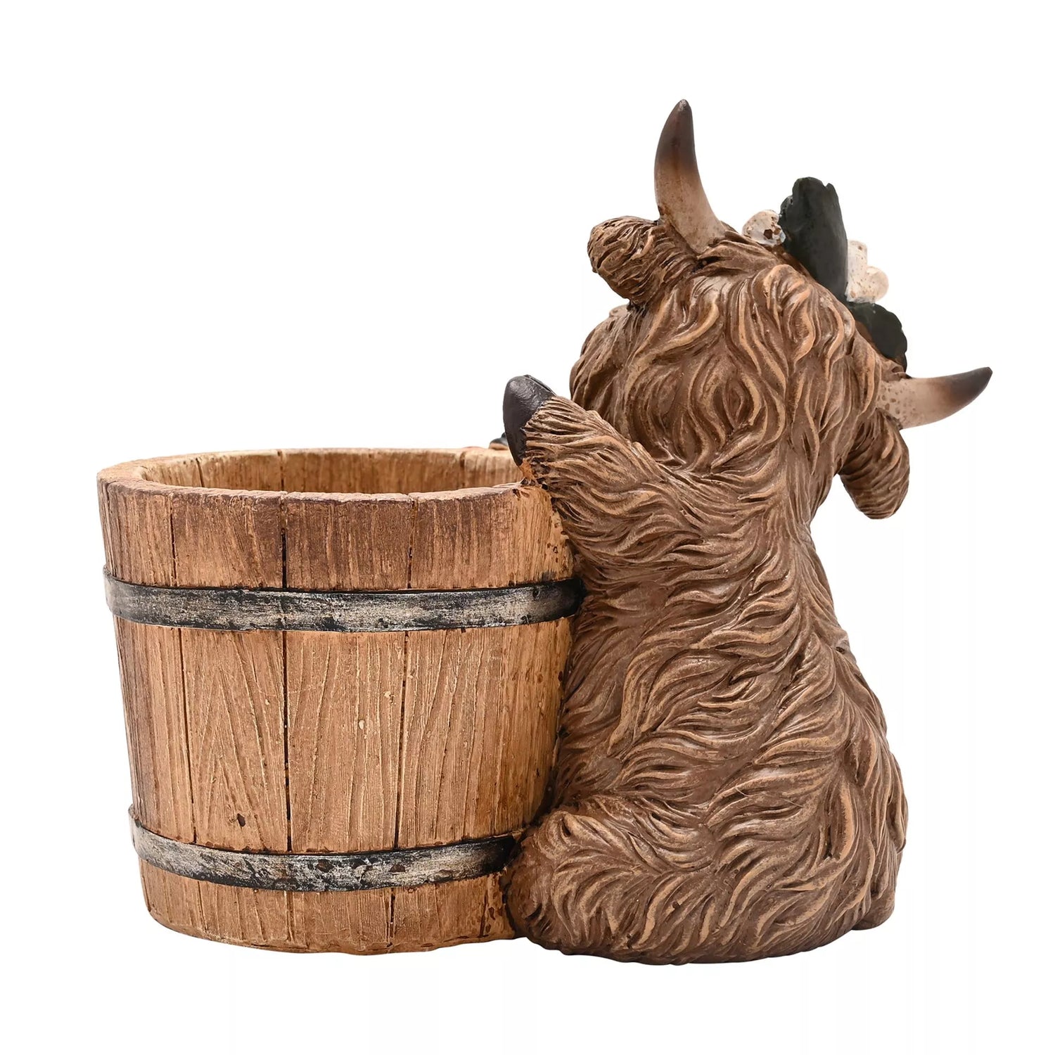 Small Highland Cow Planter