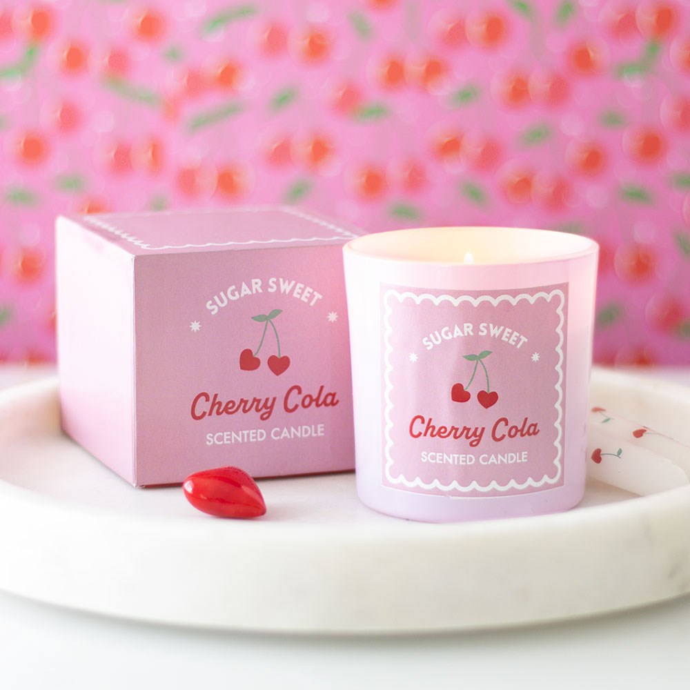 Sugar Sweet Cherry Cola Scented Candle