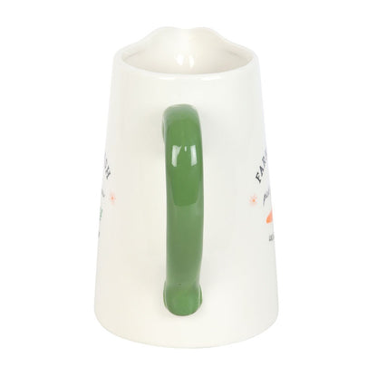 Farm Fresh Carrot Patch Flower Jug