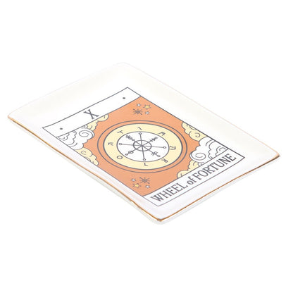 Wheel Of Fortune Vintage Tarot Trinket Dish