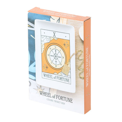 Wheel Of Fortune Vintage Tarot Trinket Dish