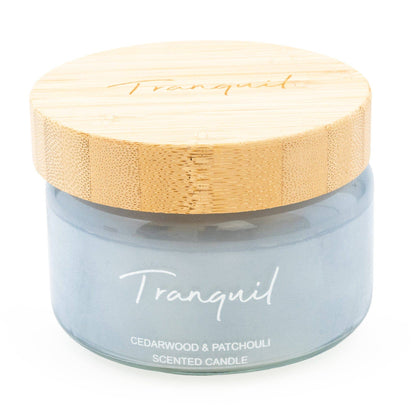 Tranquil Small Candle with Bamboo Lid