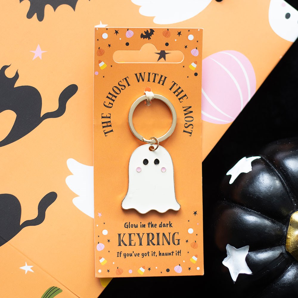 Ghost Glow Keyring