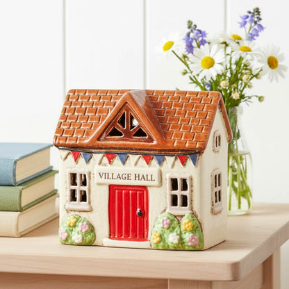 Village Pottery Tealight Village Hall