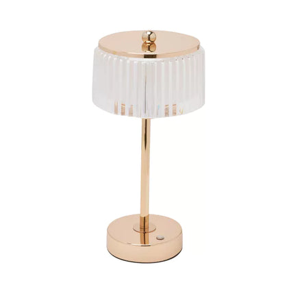 Gold Crystal USB LED Touch Table Lamp