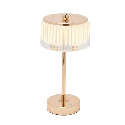 Gold Crystal USB LED Touch Table Lamp