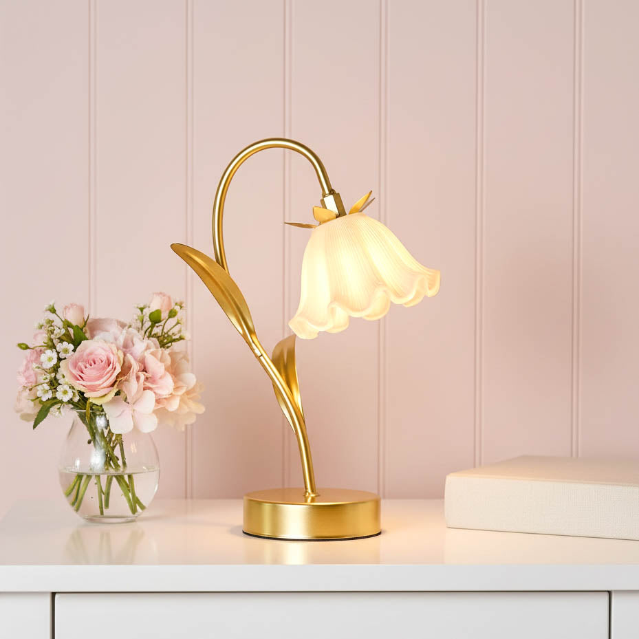 Floral Stem LED Table Lamp