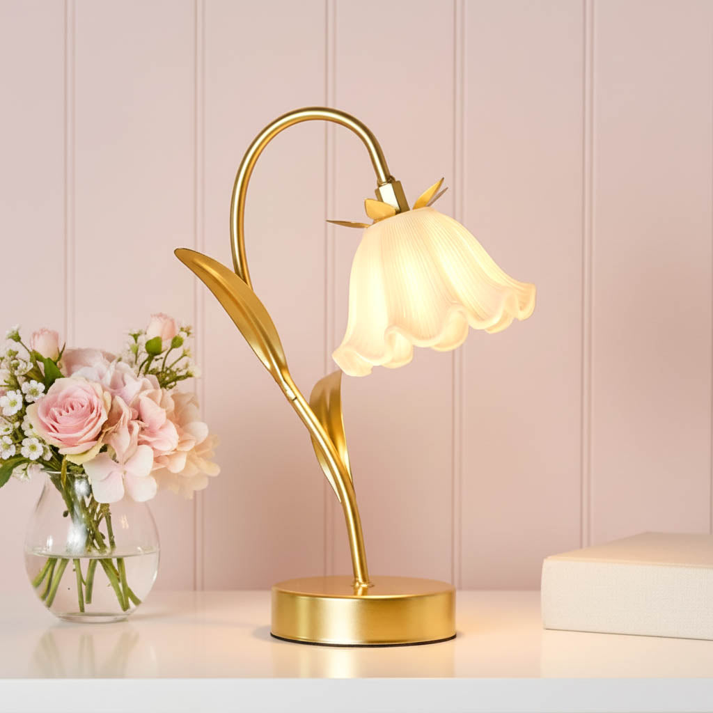 Floral Stem LED Table Lamp