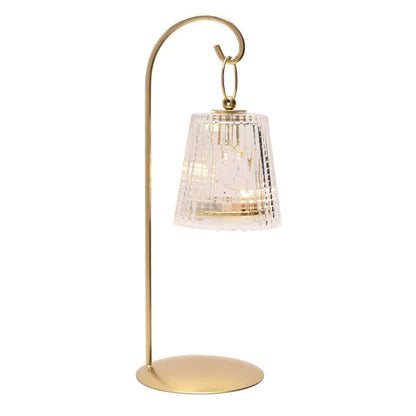 Hanging Glass Shade LED Table Lamp