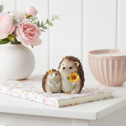 Mini Mum &amp; Baby Hedgehog