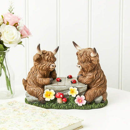 Highland Cow Chess