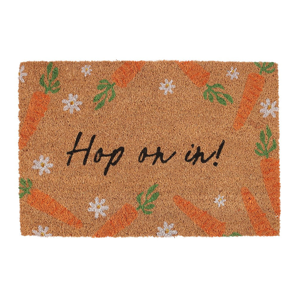Hop On In Natural Doormat