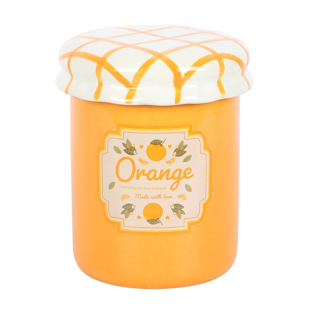Orange Marmalade Jar Oil Burner &amp; Wax Warmer