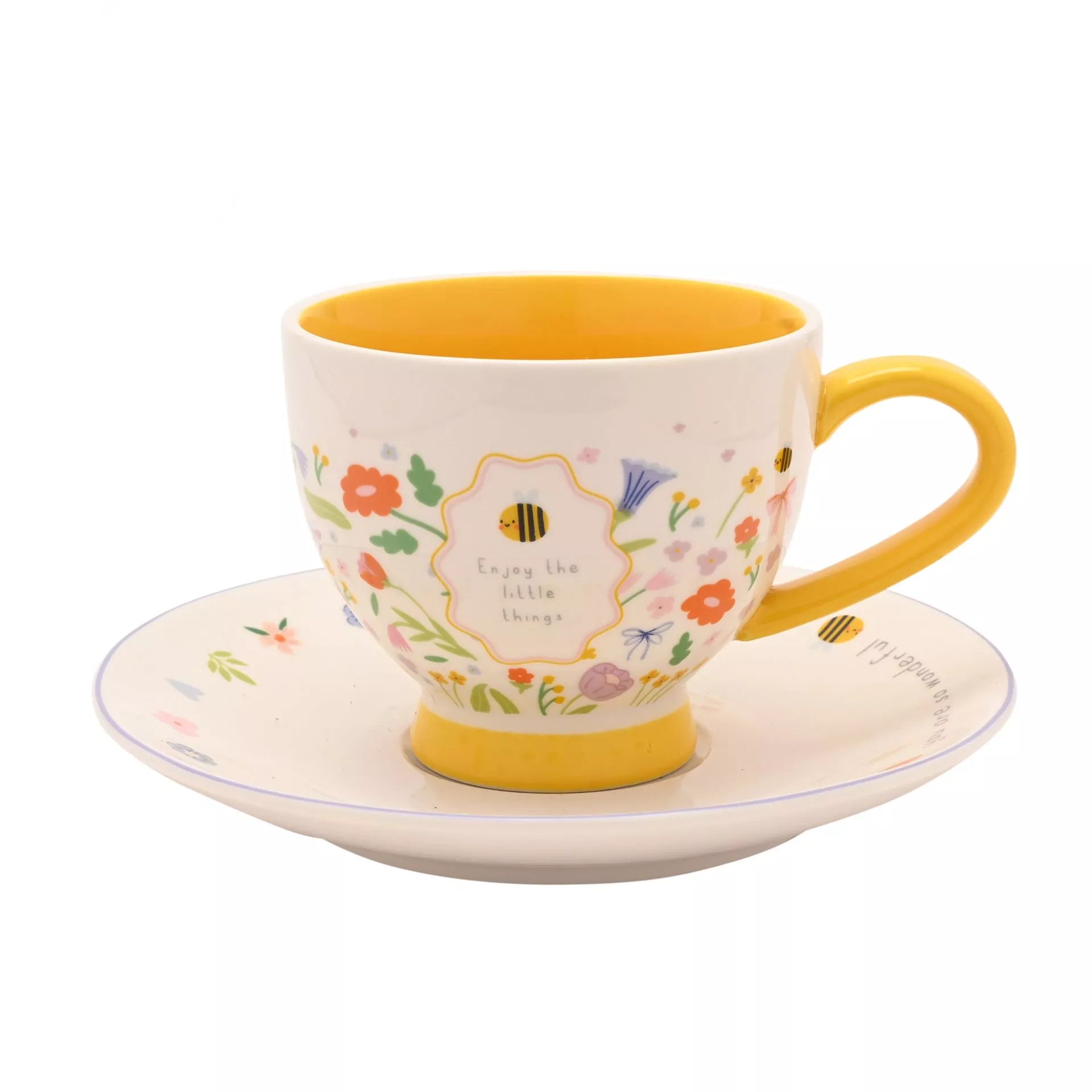 Love Life Cup &amp; Saucer