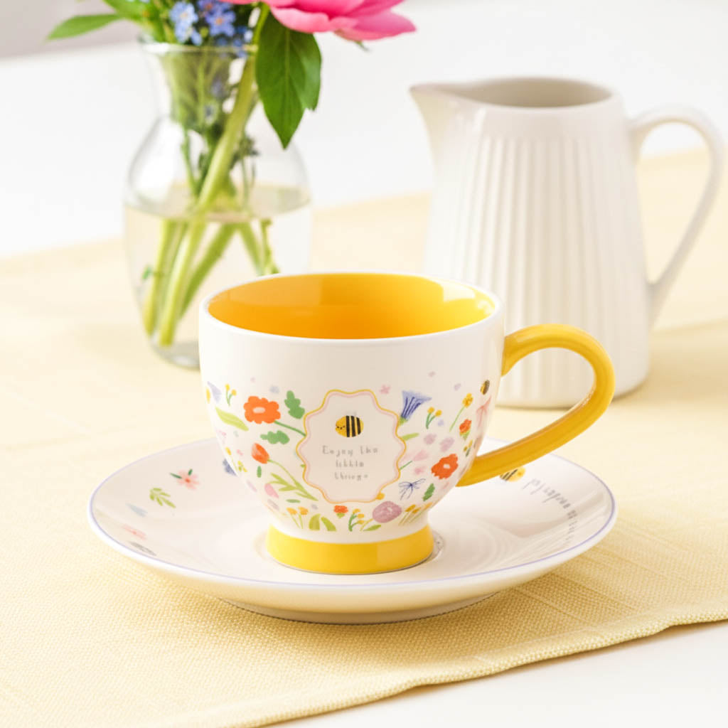 Love Life Cup &amp; Saucer