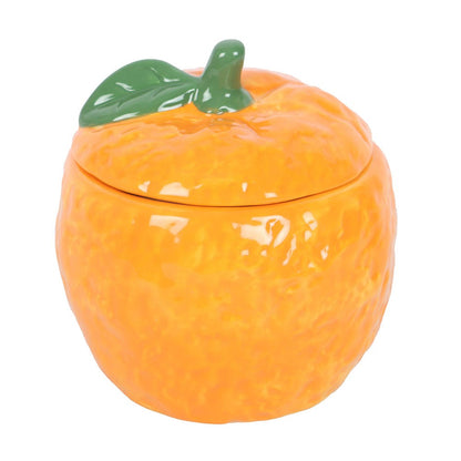 Orange Ceramic Oil Burner