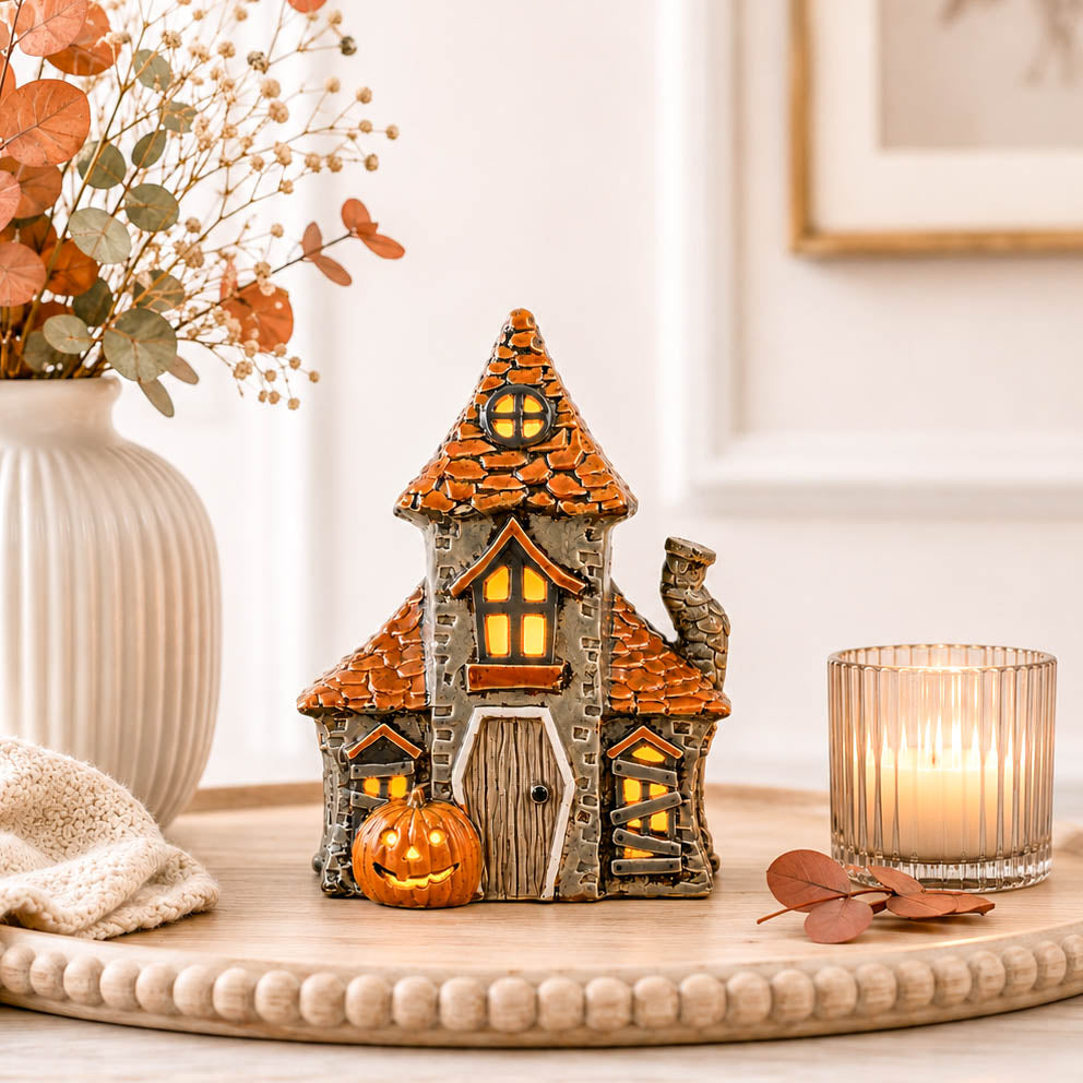 Spooky Halloween Tealight House