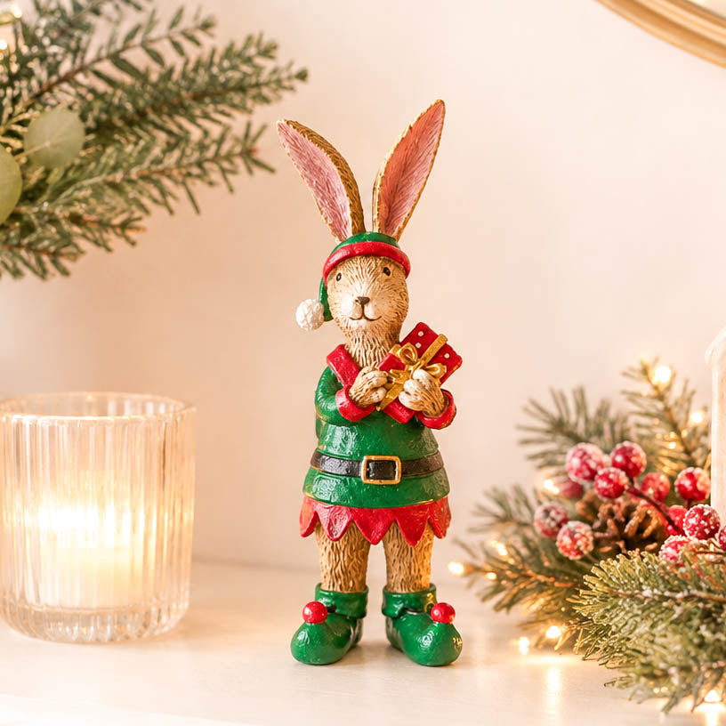 Jasper Rabbit Elf Costume Ornament