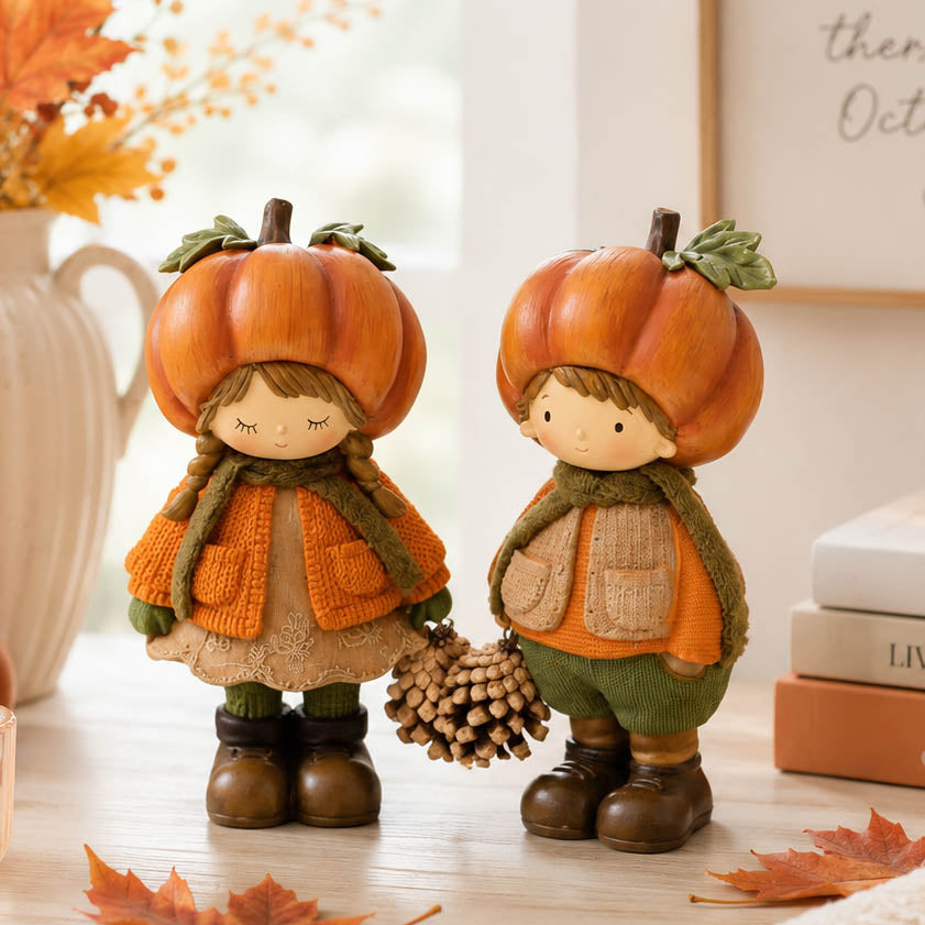 Autumn Pumpkin Boy &amp; Girl