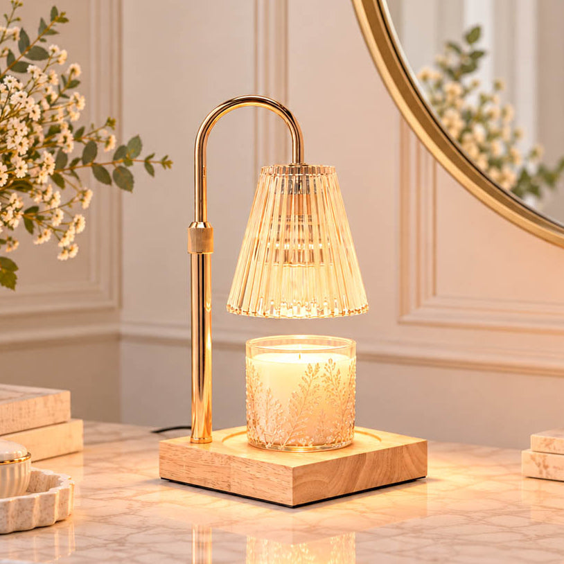 The Wax Company Glass Candle Warming Lamp