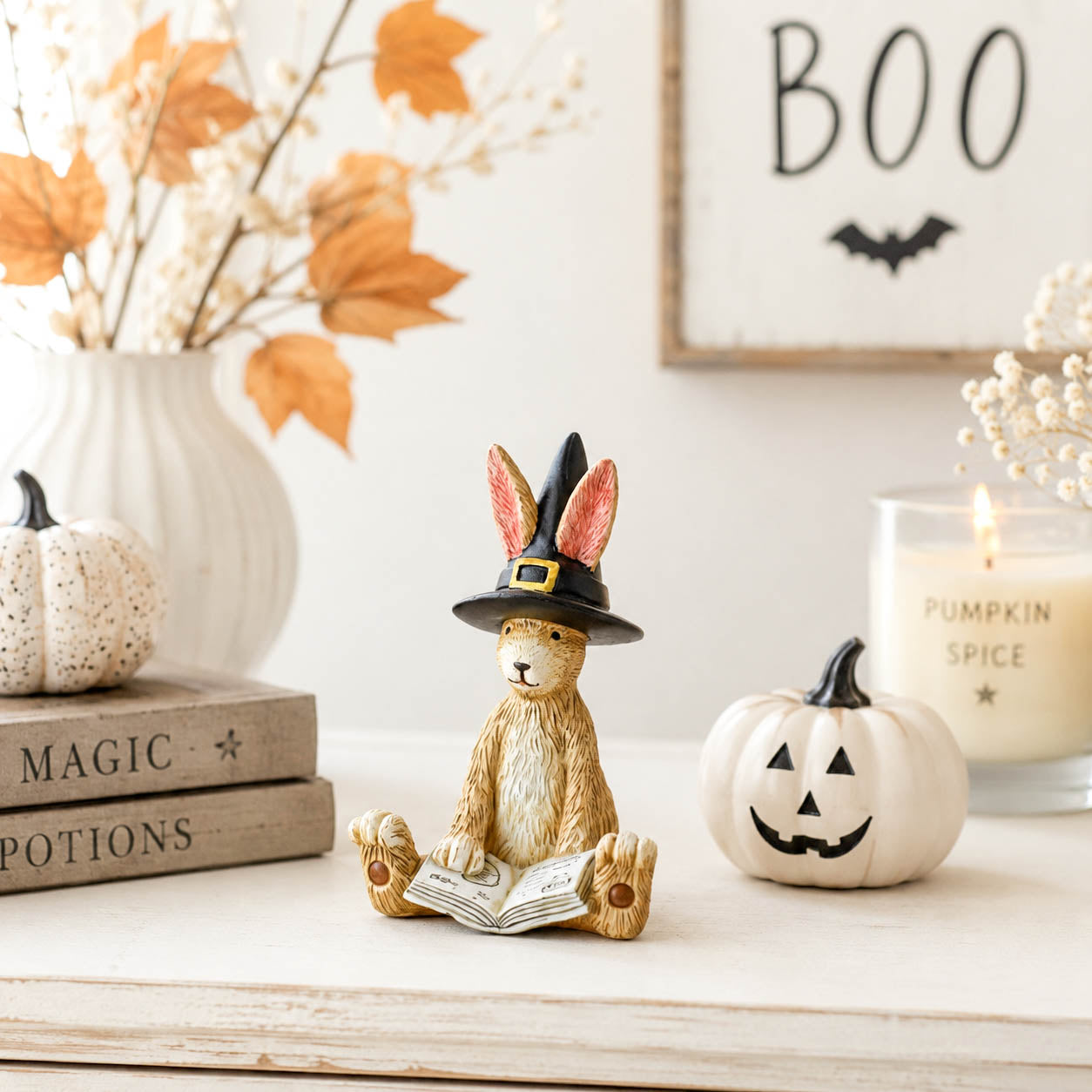 BACK AUG Hocus Pocus Jasper Rabbit Ornament