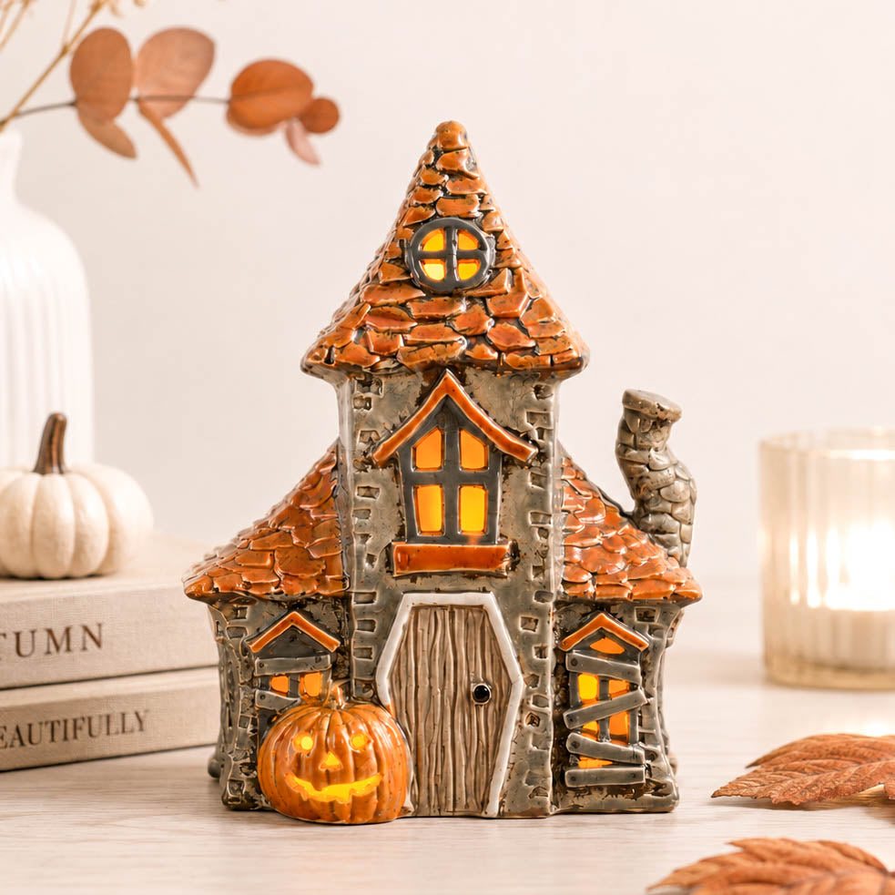 Spooky Halloween Tealight House