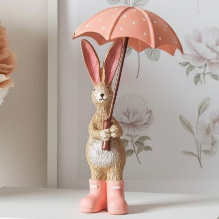 Jasper Rabbit with Umbrella