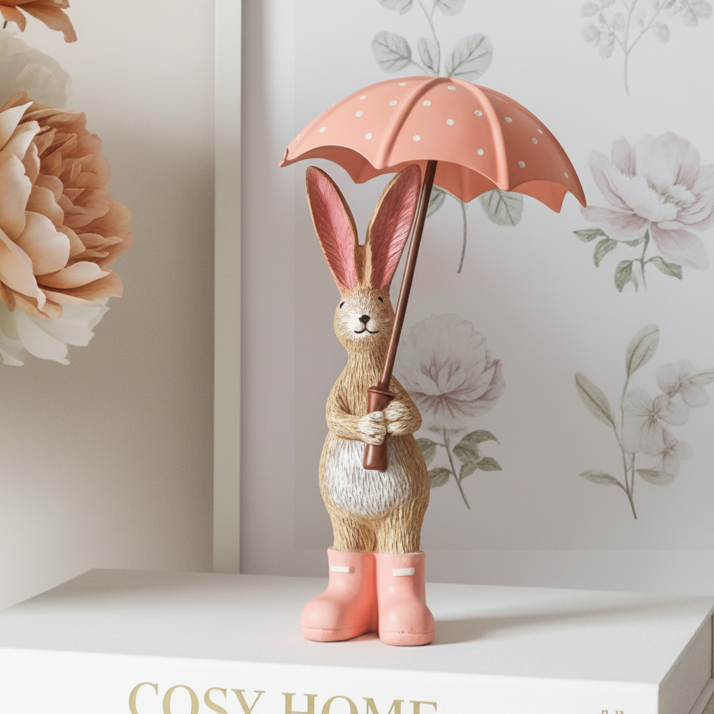 Jasper Rabbit with Umbrella