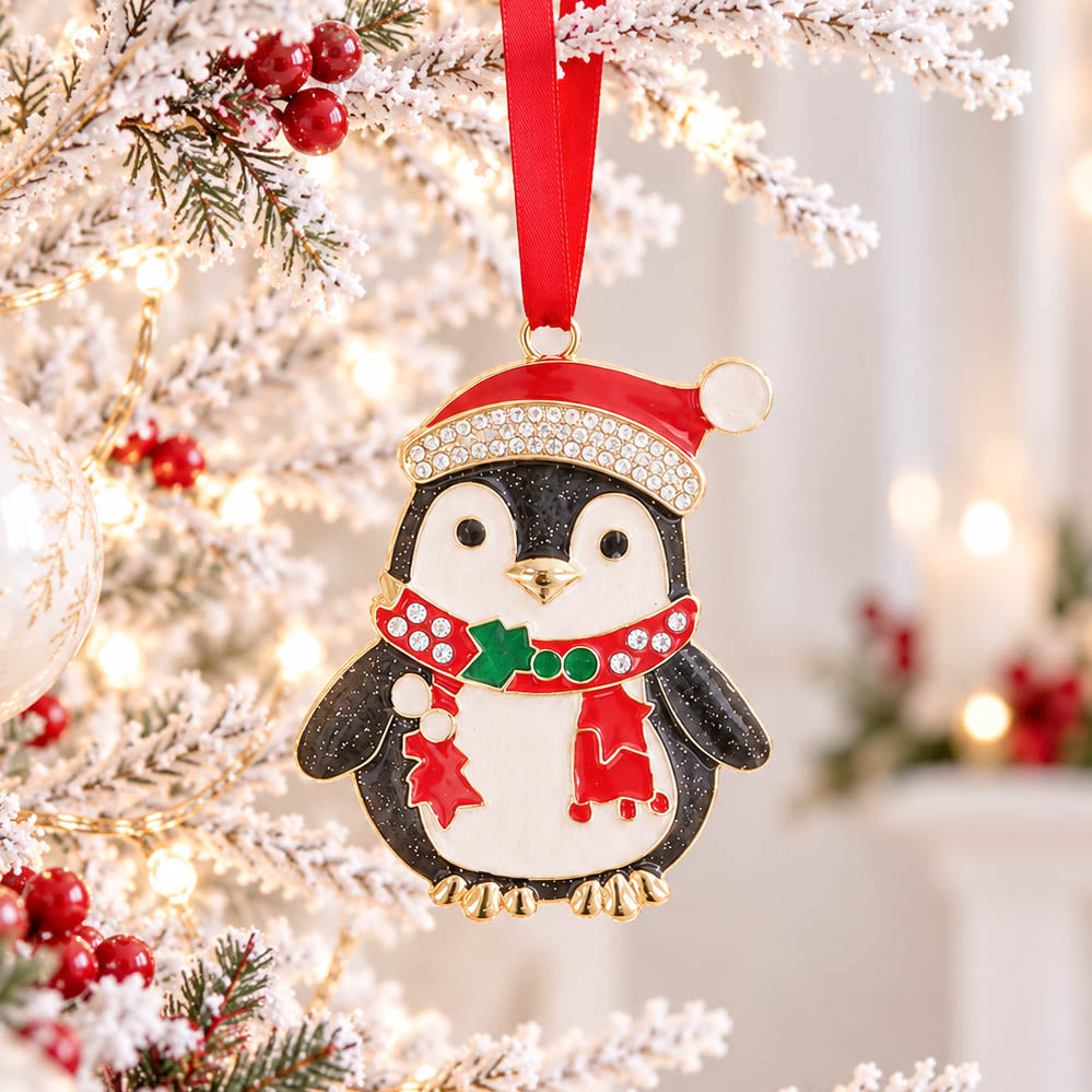 Christmas Treasures Penguin Tree Hanger